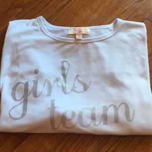 GB girls long sleeved cropped top XL